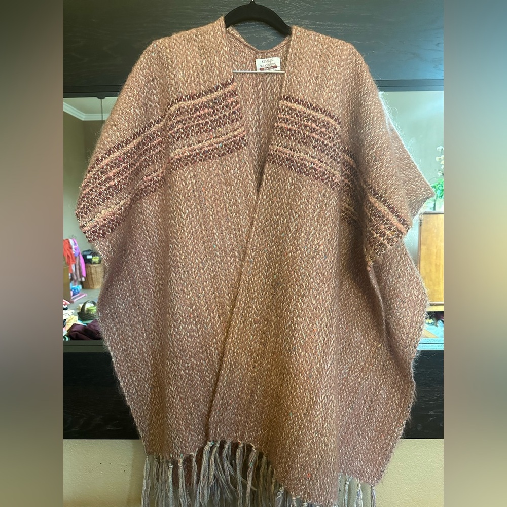 Vintage Kessler and Wilkerson Textiles Shawl